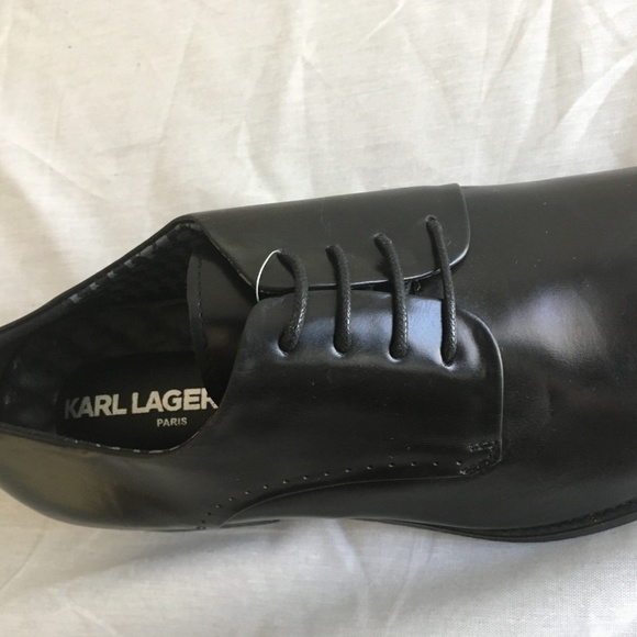 Karl Lagerfeld Black Men\'s Dress Shoes main image 5